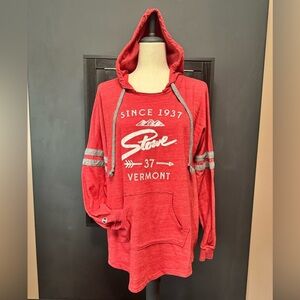 Holloway- Vintage-Inspired Stowe Vermont Hoodie Cozy & Classic